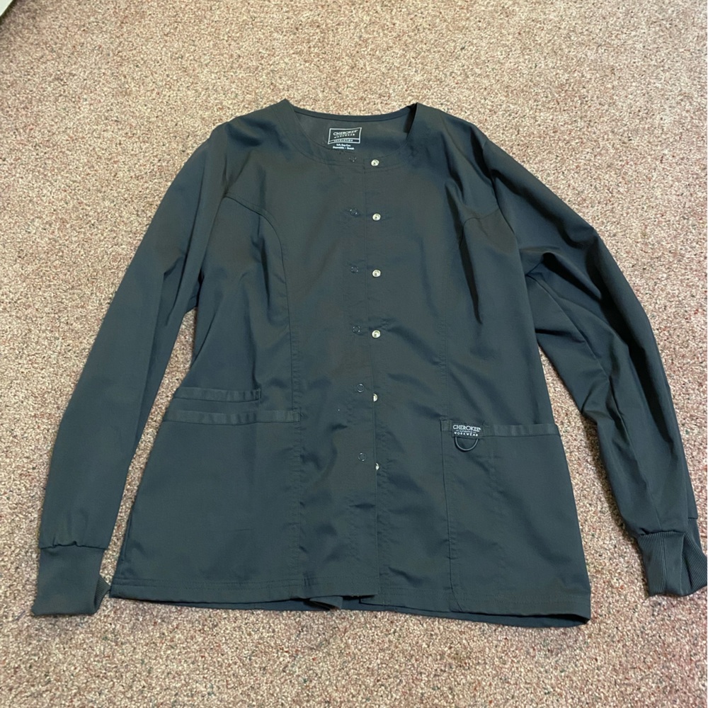 Cherokee scrub jacket